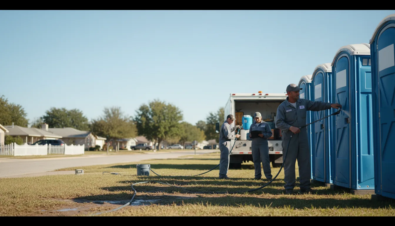 Long-Term Portable Toilet Rental in Wendell, MN near me